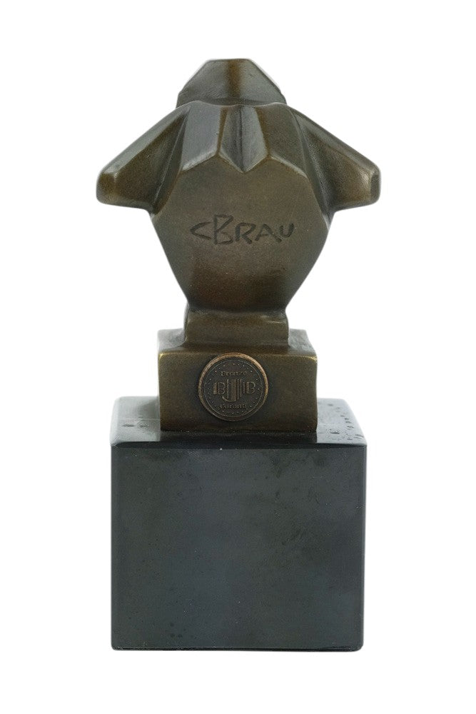 Bronze sculpture of a monkey in Art Deco style