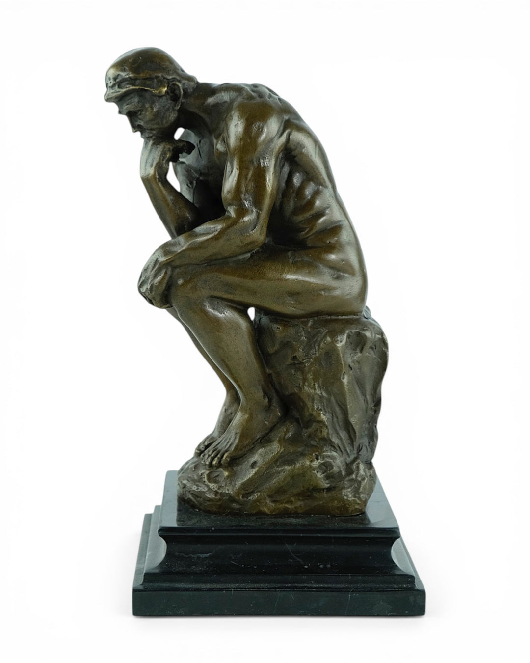 Bronzeskulptur 'Der Denker' nach Rodin