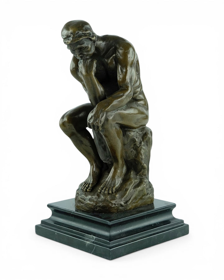 Bronzeskulptur 'Der Denker' nach Rodin