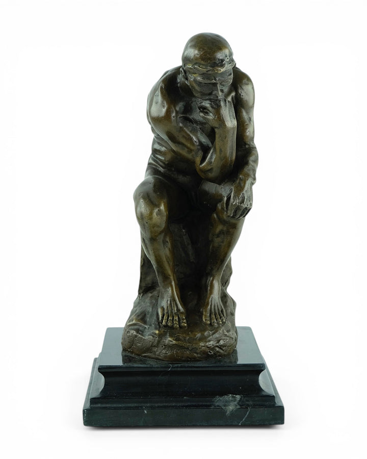 Bronzeskulptur 'Der Denker' nach Rodin
