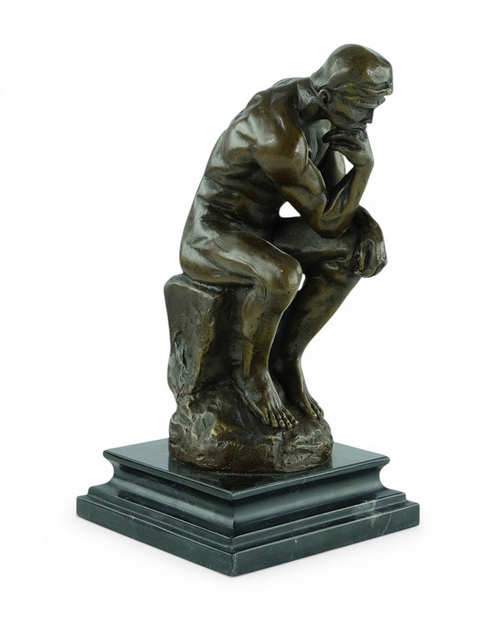 Bronzeskulptur 'Der Denker' nach Rodin