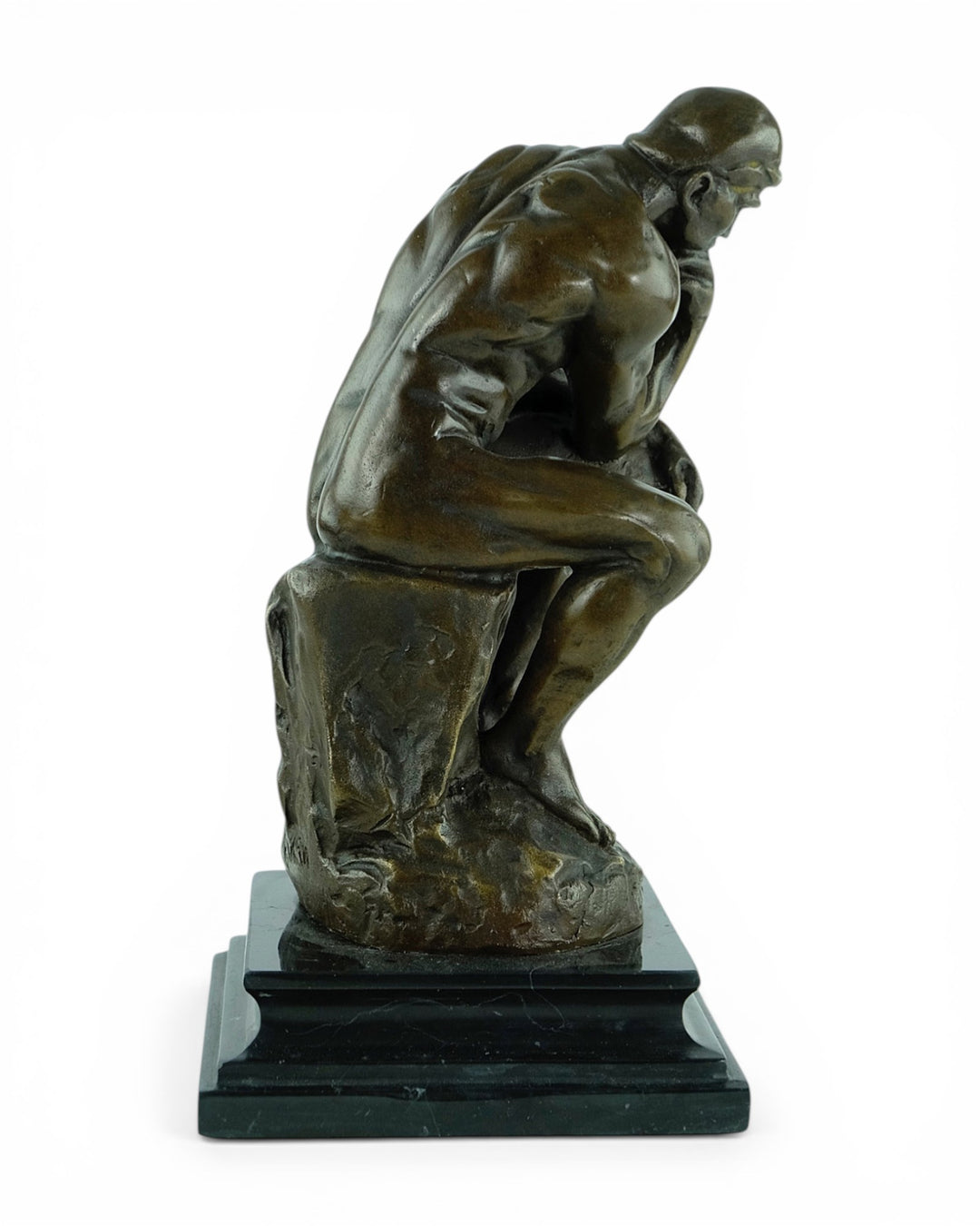 Bronzeskulptur 'Der Denker' nach Rodin