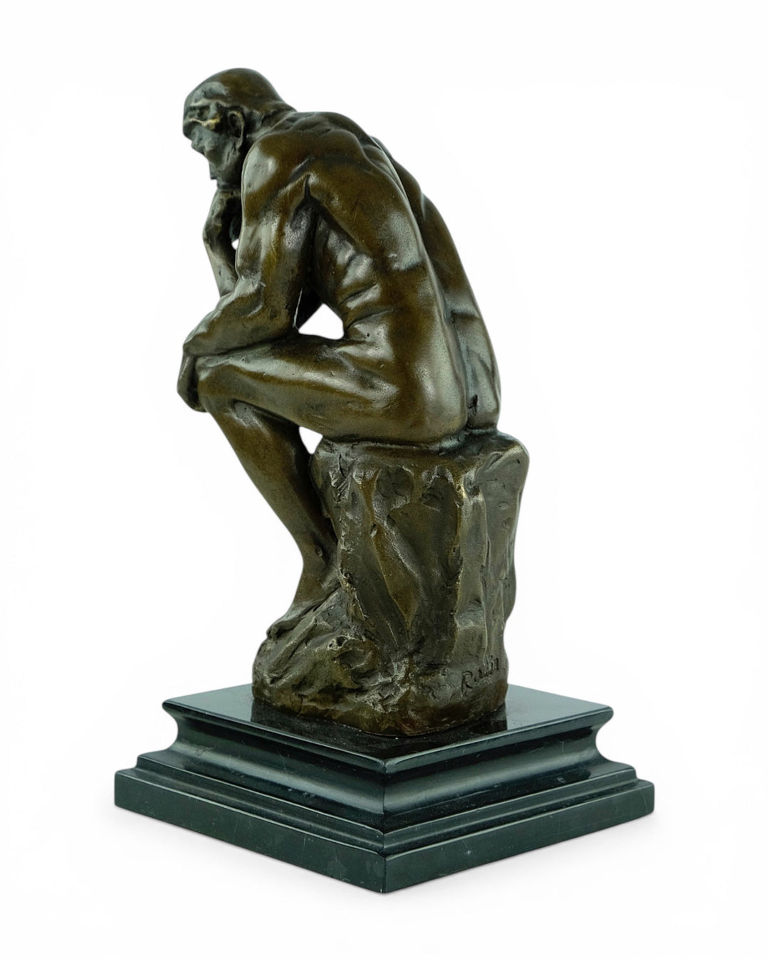 Bronzeskulptur 'Der Denker' nach Rodin