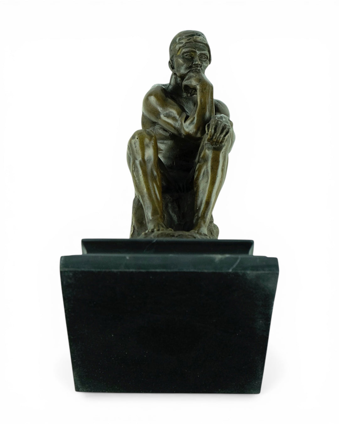 Bronzeskulptur 'Der Denker' nach Rodin