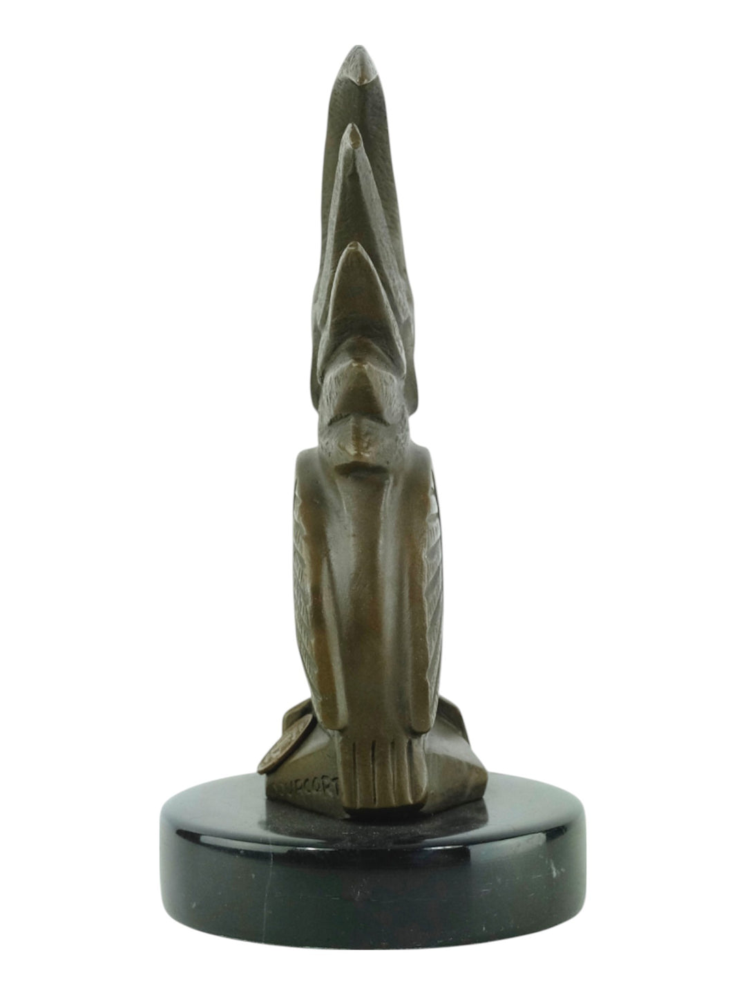 Bronze Kakadu Skulptur im Art Déco Stil