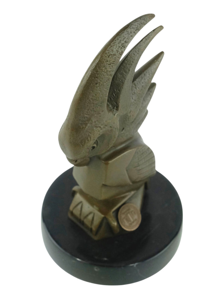 Bronze Kakadu Skulptur im Art Déco Stil