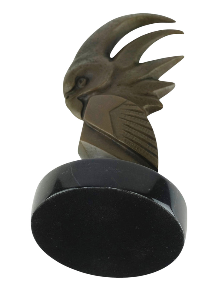 Bronze Kakadu Skulptur im Art Déco Stil