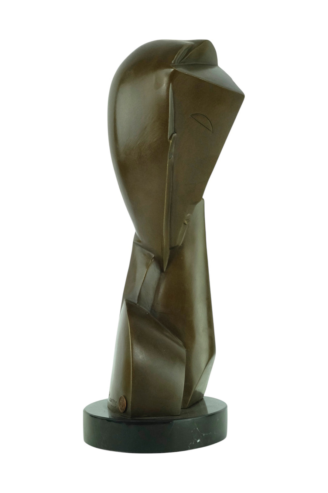 Bronzeskulptur nach Tête de jeune fille von Henri Laurens
