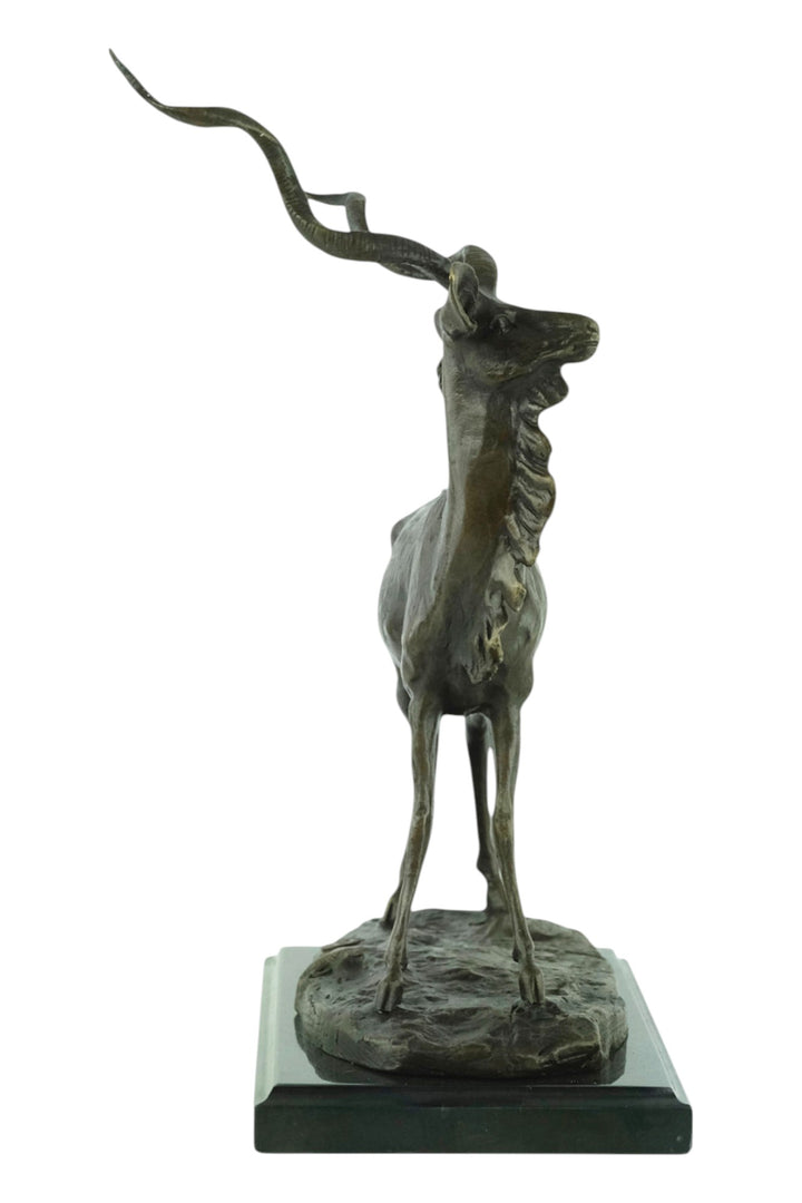 Bronzeskulptur eines afrikanischen Kudu
