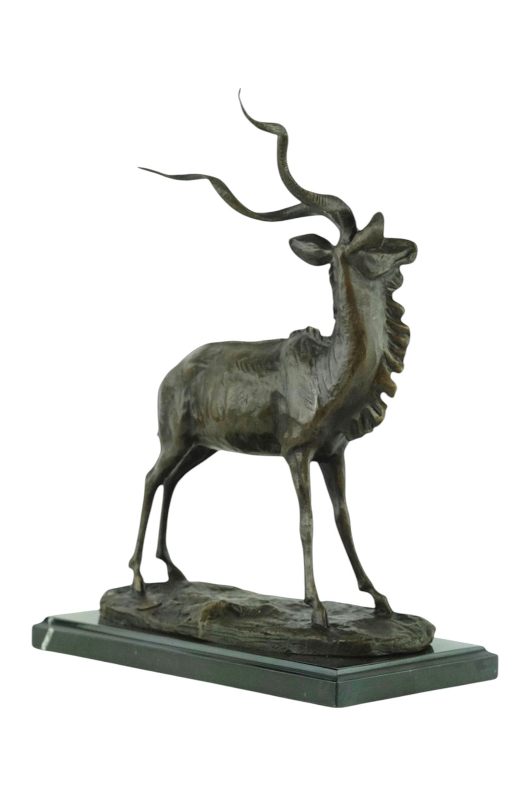 Bronzeskulptur eines afrikanischen Kudu