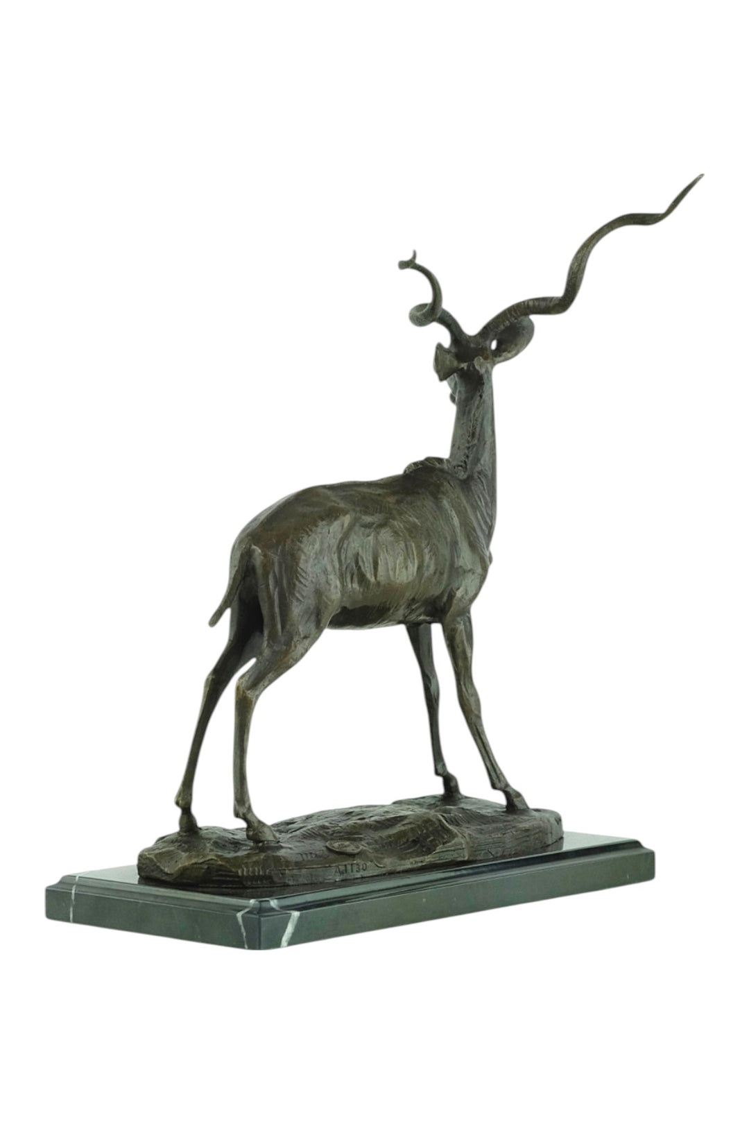 Bronzeskulptur eines afrikanischen Kudu