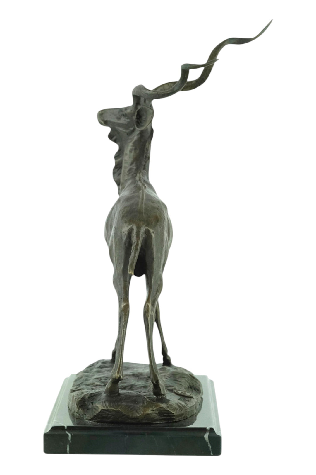 Bronzeskulptur eines afrikanischen Kudu