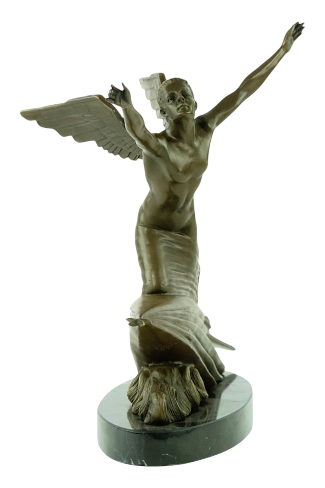 Bronzeskulptur 'The Aviator' nach Frédéric C. Focht