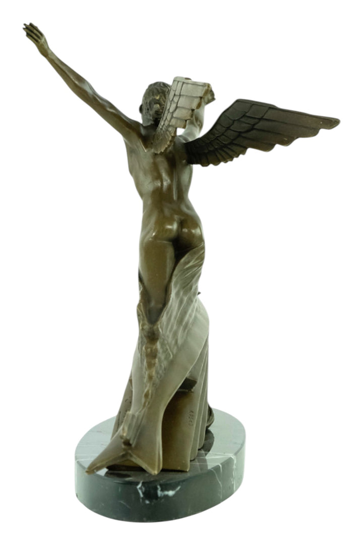 Bronzeskulptur 'The Aviator' nach Frédéric C. Focht
