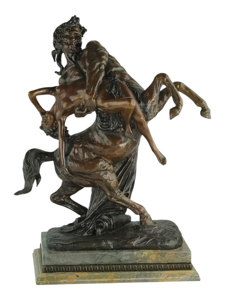 Bronzen beeld van de Ontvoering van Hippodamia
