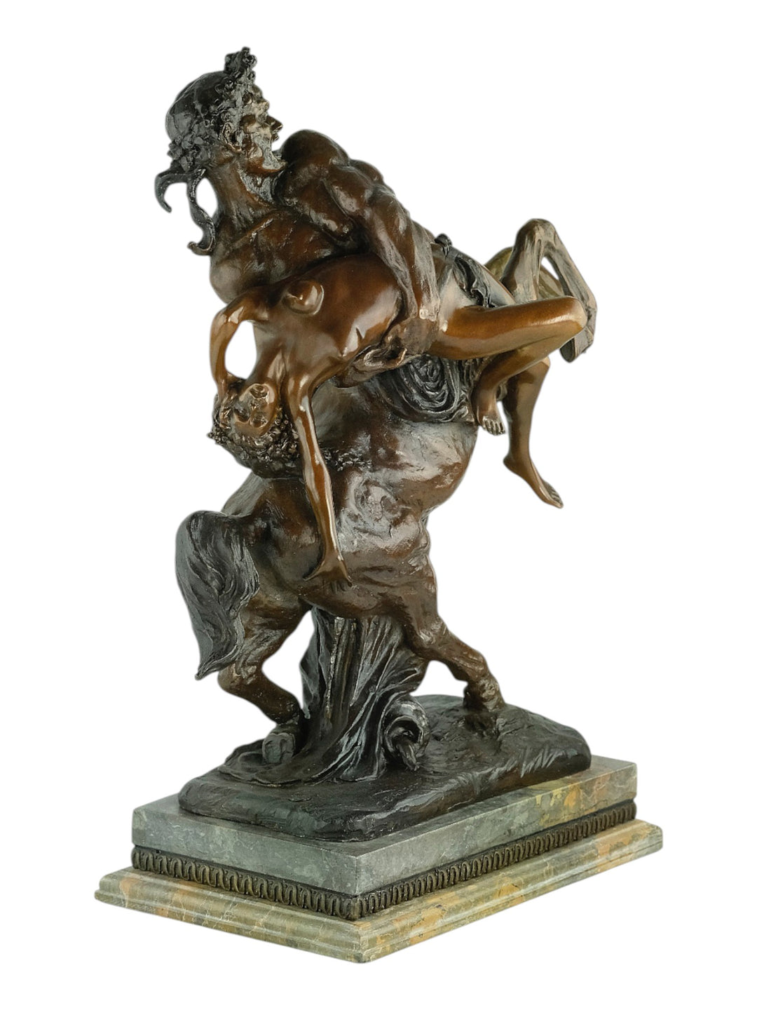 Bronzen beeld van de Ontvoering van Hippodamia