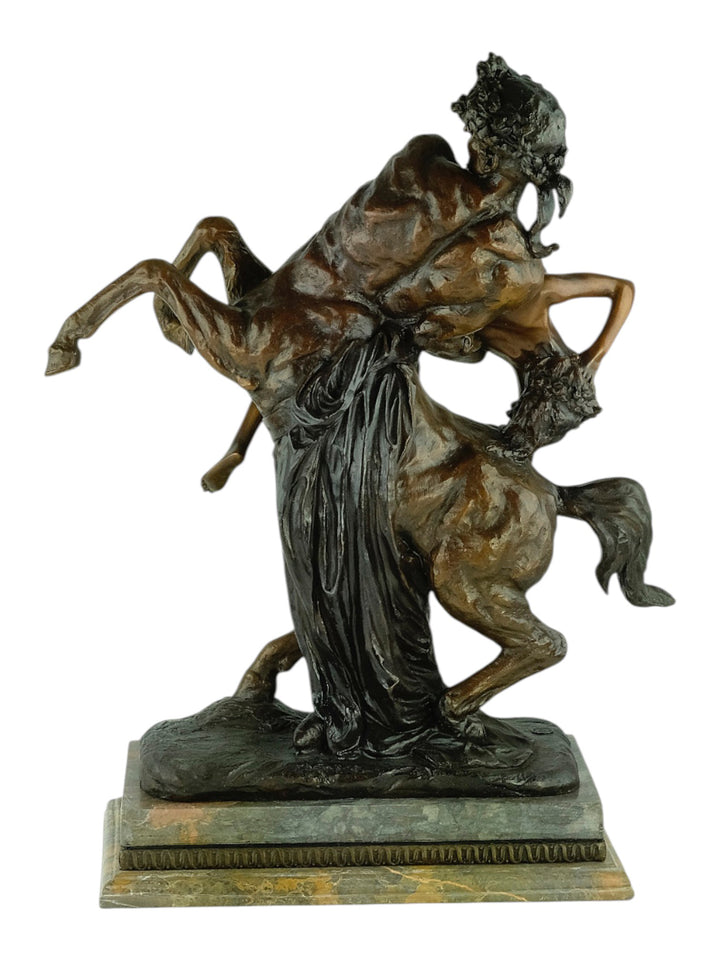 Bronzen beeld van de Ontvoering van Hippodamia
