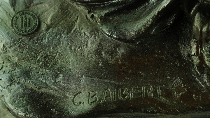 Bronzen beeld van de Ontvoering van Hippodamia