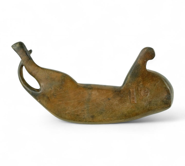Bronze cat sculpture by Pierre Chenet