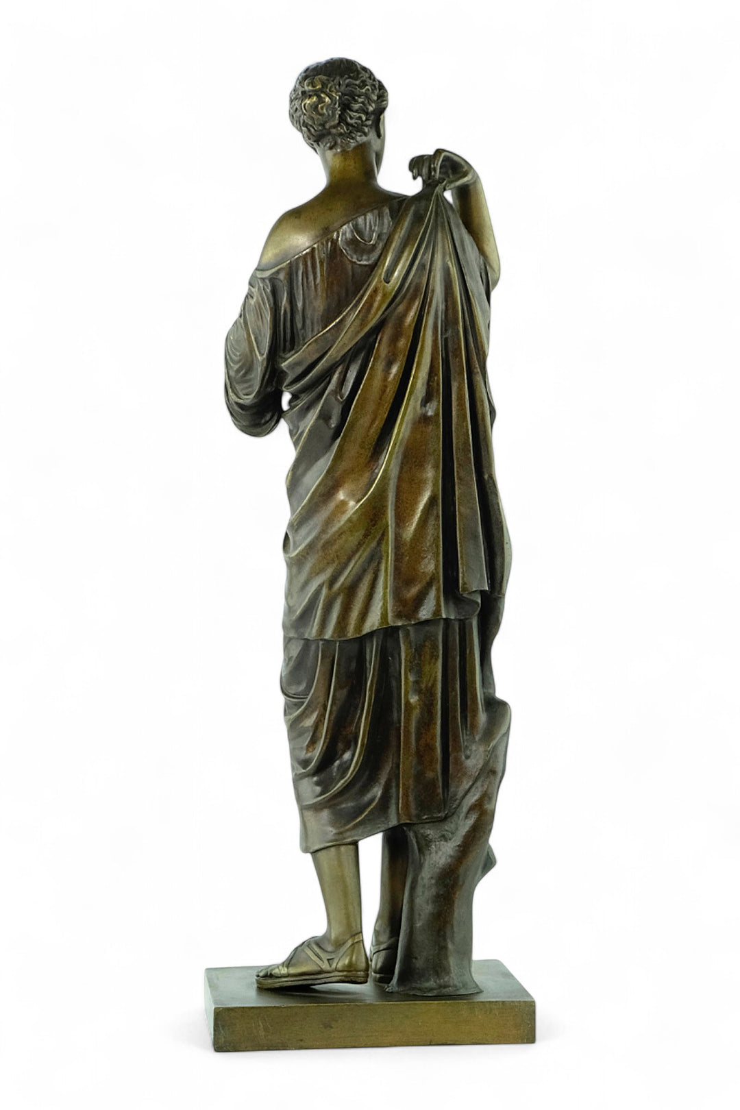 Antiek bronzen beeld van Diana van Gabii