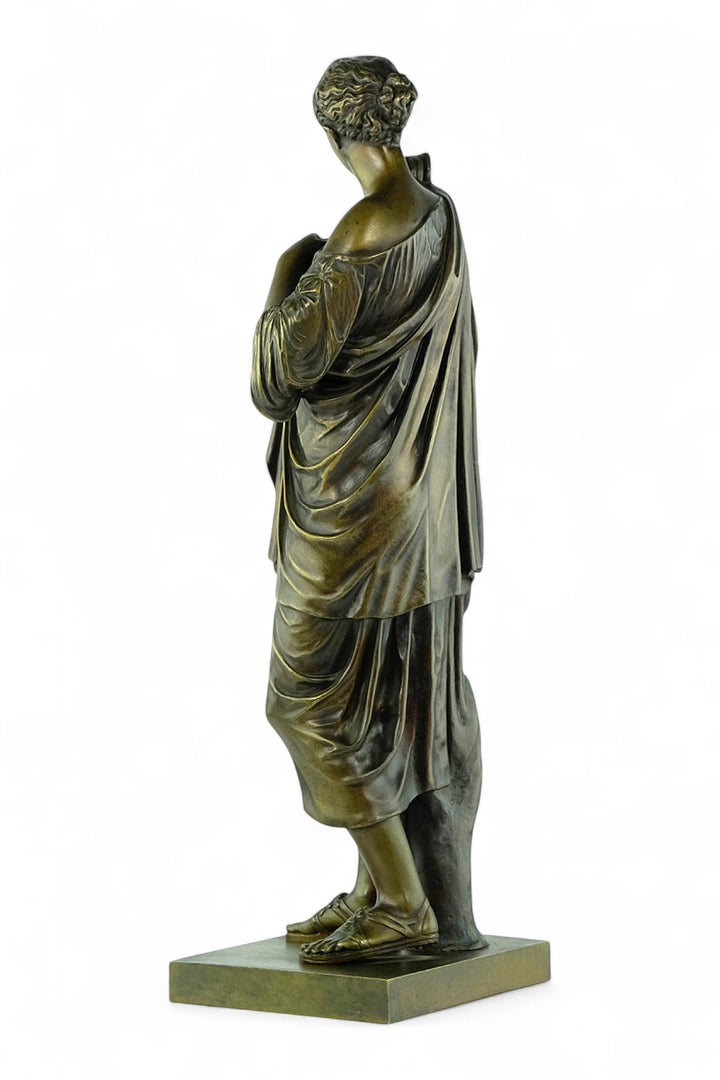 Antiek bronzen beeld van Diana van Gabii