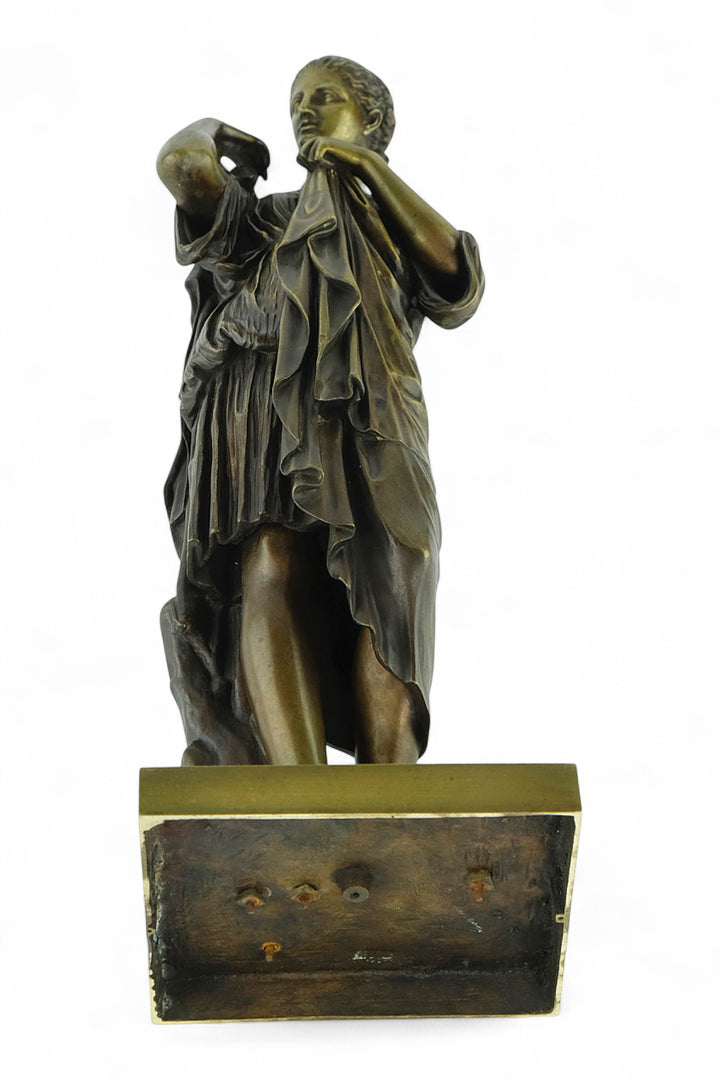 Antiek bronzen beeld van Diana van Gabii