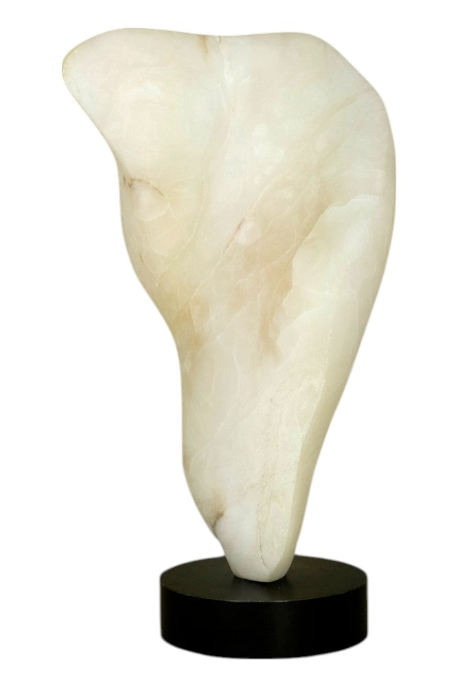 Abstrakte Alabasterskulptur von Marina Nuñez Del Prado