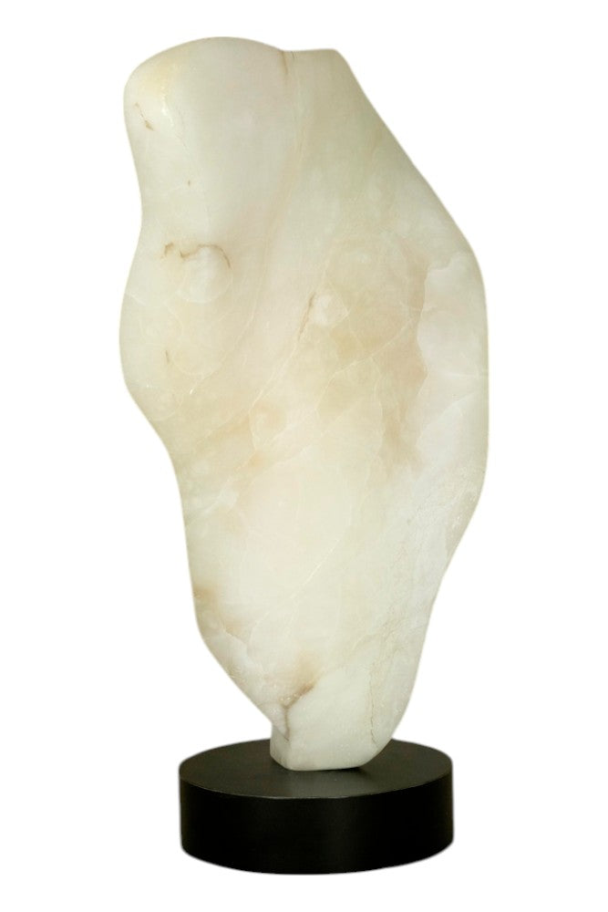Abstrakte Alabasterskulptur von Marina Nuñez Del Prado