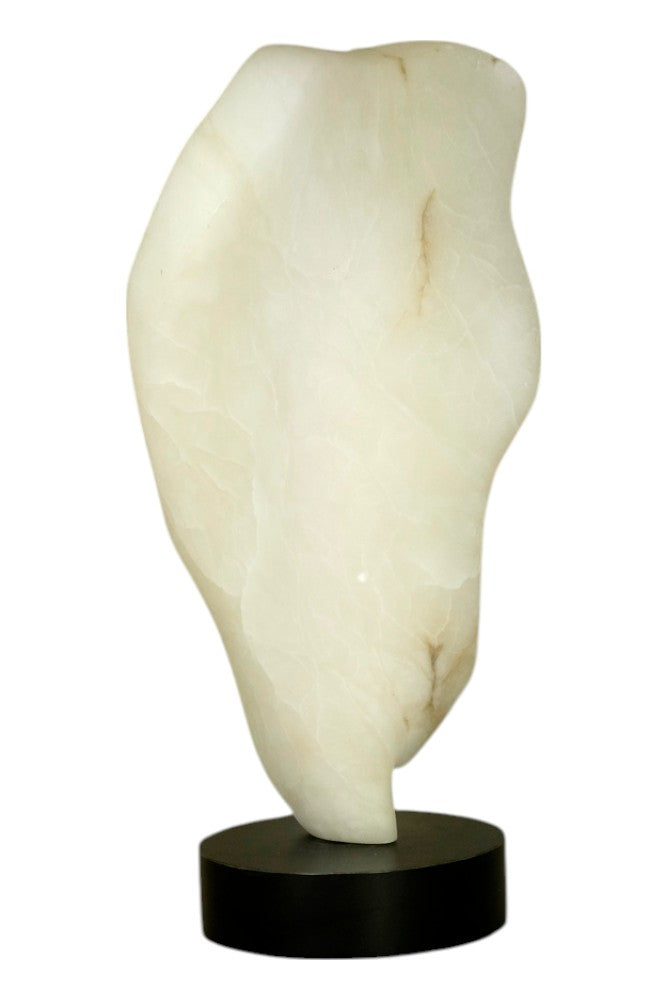 Abstrakte Alabasterskulptur von Marina Nuñez Del Prado
