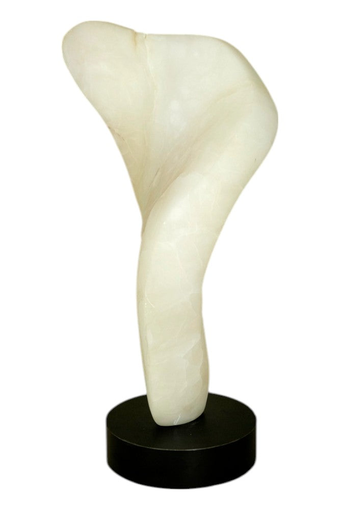 Abstrakte Alabasterskulptur von Marina Nuñez Del Prado