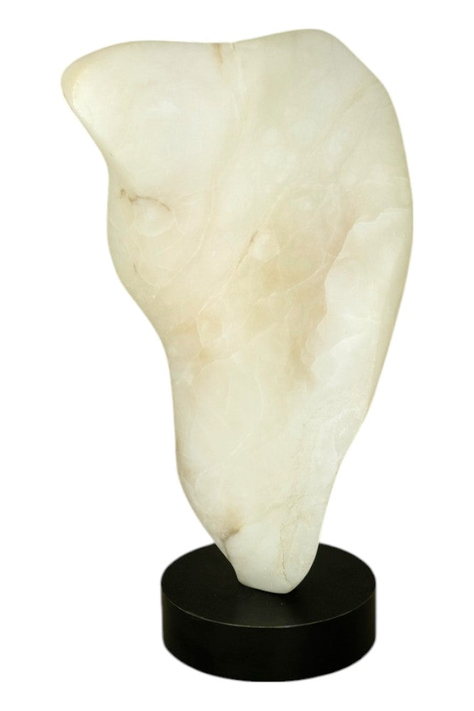 Abstrakte Alabasterskulptur von Marina Nuñez Del Prado