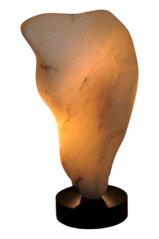 Abstrakte Alabasterskulptur von Marina Nuñez Del Prado