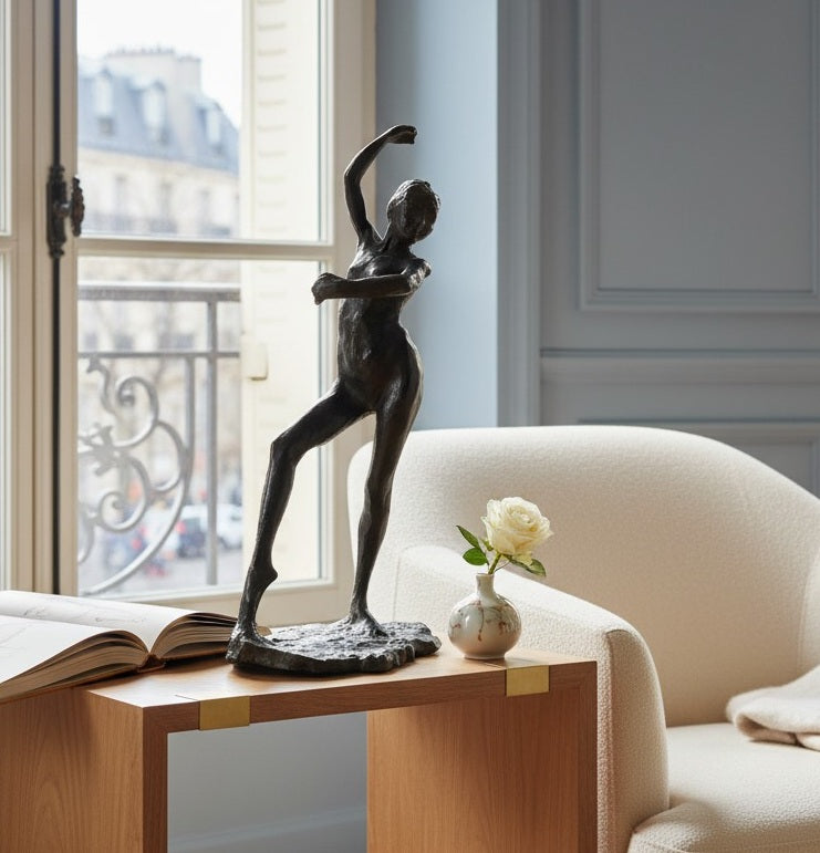 Bronzeskulptur „Danseuse Espagnole“ nach Edgar Degas