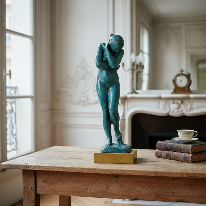 Escultura de bronce de Eva según Rodin