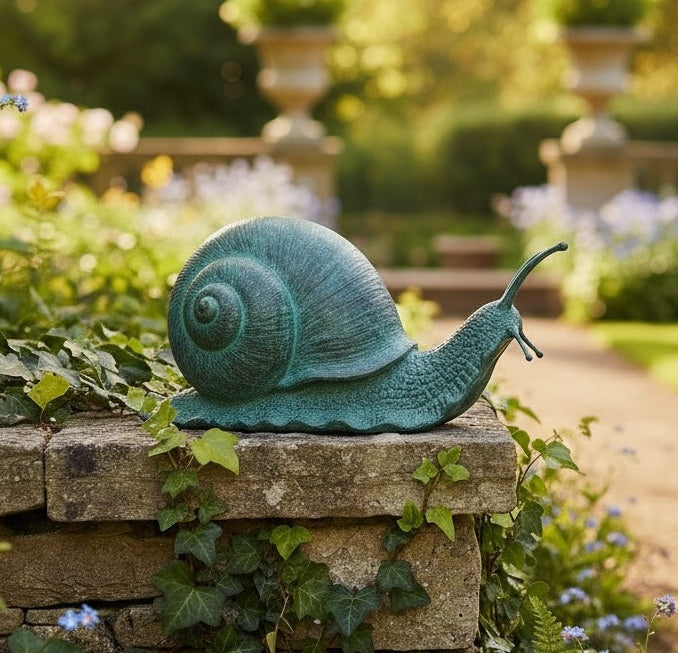 Large bronze snail sculpture (Indoor & Outdoor)