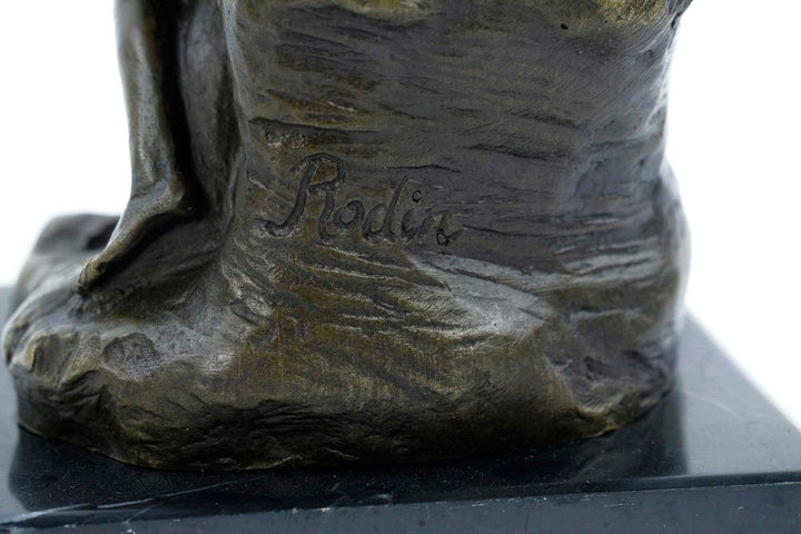 Bronze Sculpture of a Kissing Couple Inspired by Rodin Contemporary Art Statue Bronze Couple Sculpture Lovers Gift Love Decoration French