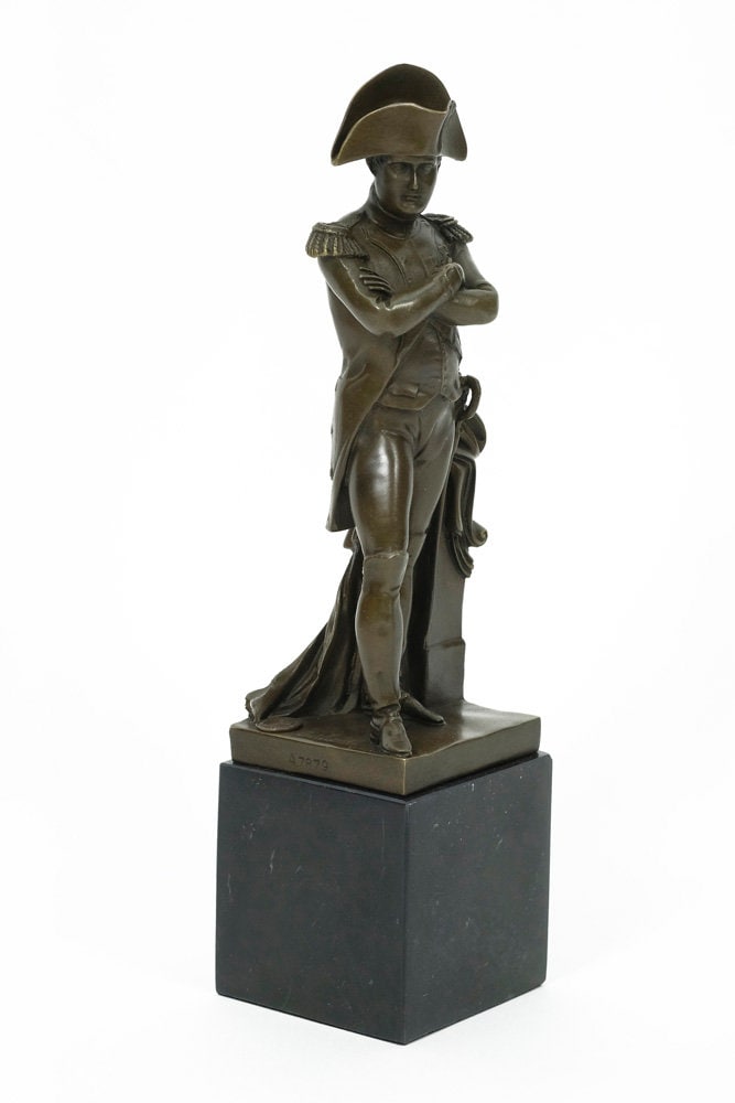 Bronze Napoleon Sculpture Napoleon Bonaparte with Arms Crossed Bronze Napoleon Statue Napoleon Collectable Art Sculpture Napoleon Gift