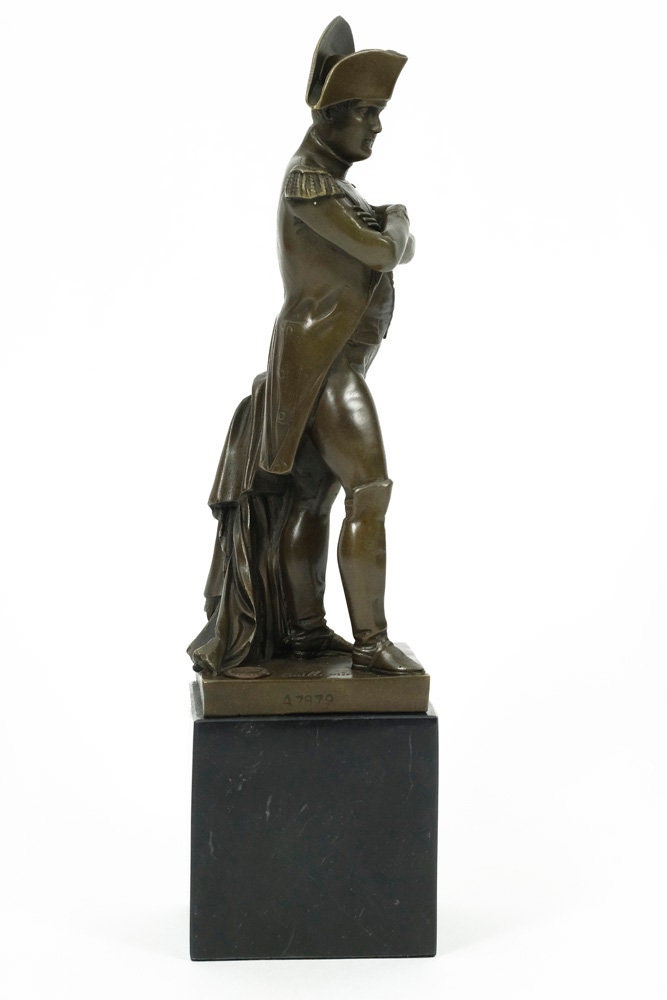 Bronze Napoleon Sculpture Napoleon Bonaparte with Arms Crossed Bronze Napoleon Statue Napoleon Collectable Art Sculpture Napoleon Gift