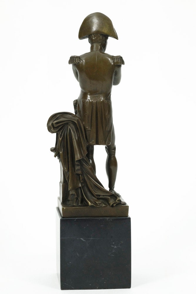 Bronze Napoleon Sculpture Napoleon Bonaparte with Arms Crossed Bronze Napoleon Statue Napoleon Collectable Art Sculpture Napoleon Gift