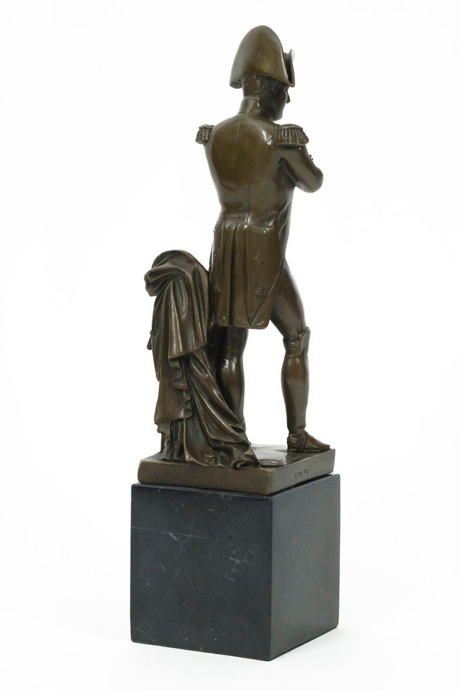 Bronze Napoleon Sculpture Napoleon Bonaparte with Arms Crossed Bronze Napoleon Statue Napoleon Collectable Art Sculpture Napoleon Gift