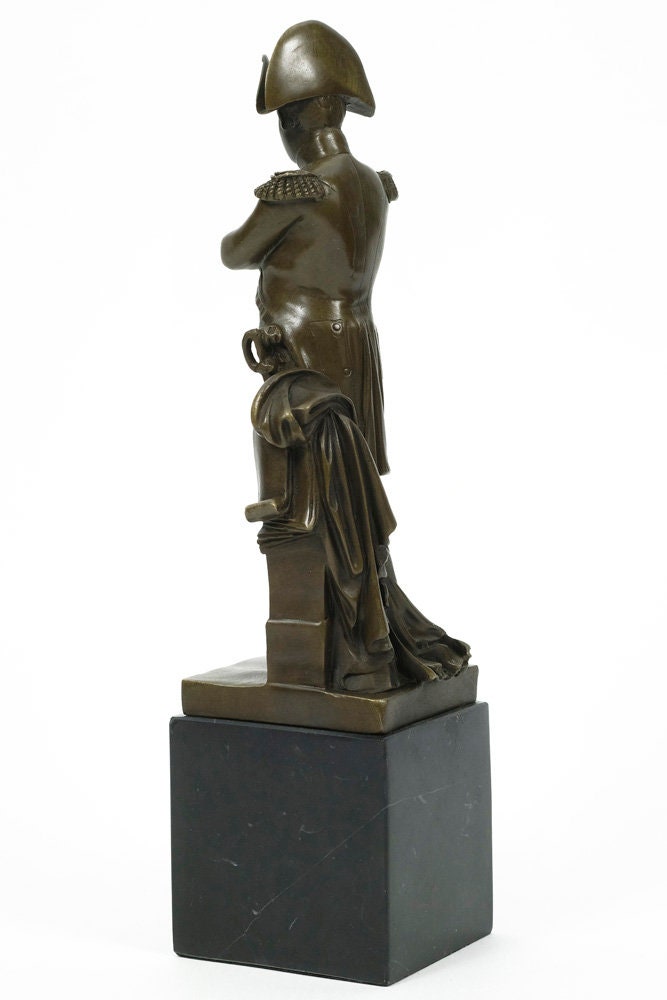 Bronze Napoleon Sculpture Napoleon Bonaparte with Arms Crossed Bronze Napoleon Statue Napoleon Collectable Art Sculpture Napoleon Gift