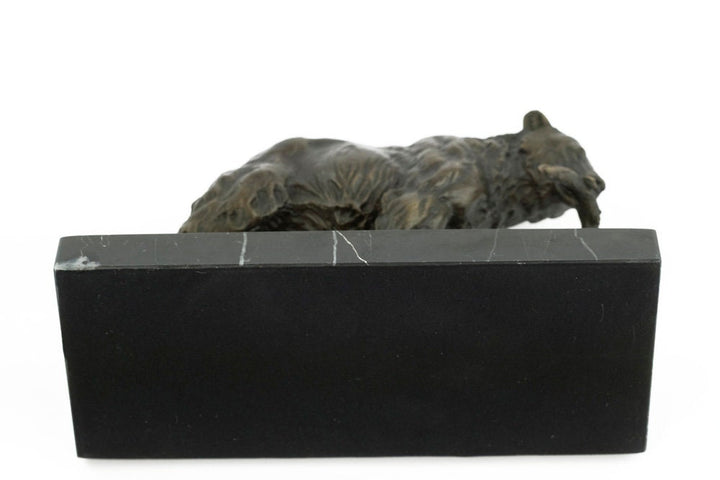 Bronze Grizzly Bear Sculpture Animal Art Statue Fishing Bear Sculpture Bronze Hunting Sculpture Grizzly Bear with Fish Bear Art Wildlife Art