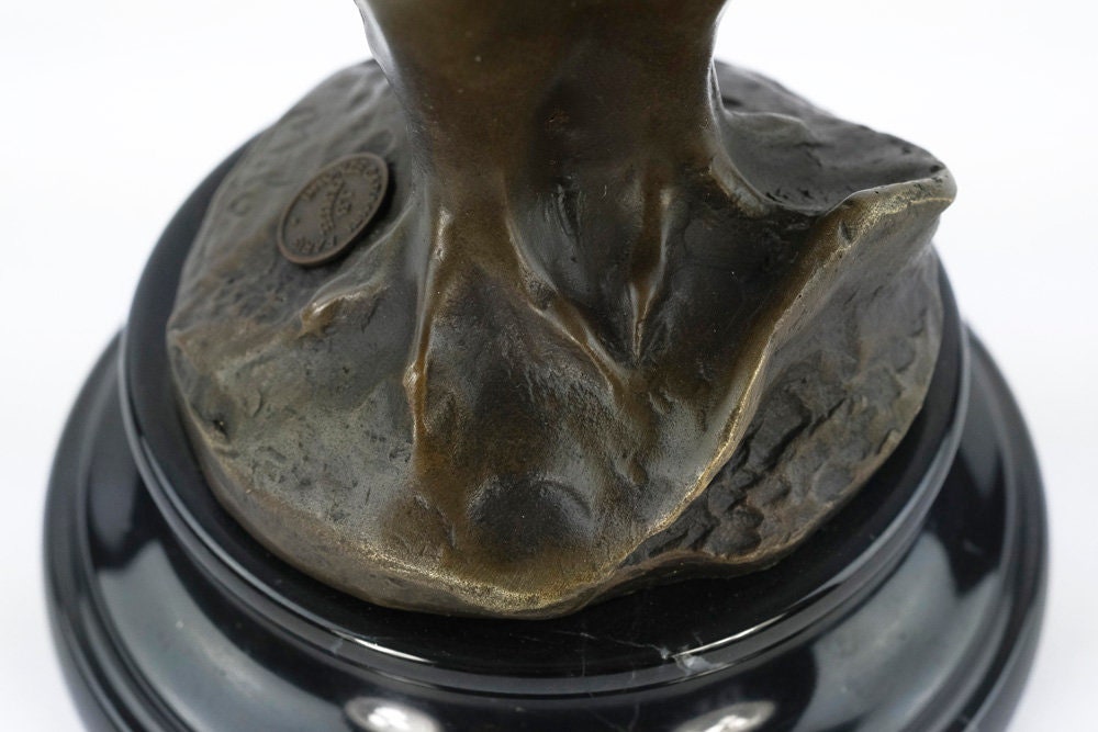 Bronze Owl Sculpture Animal Art Figurine Owl Gift Bronze Owl Statue Owl Art Owl Lovers Gift Owl Figurine Bronze Bird Sculpture
