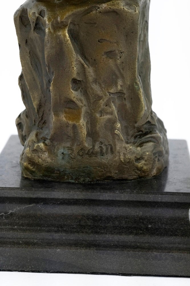 Bronze Sculpture The Thinker by Rodin Bronze Thinker Statue Auguste Rodin French Art Statue Thinking Male Decoration Famous Rodin Sculpture