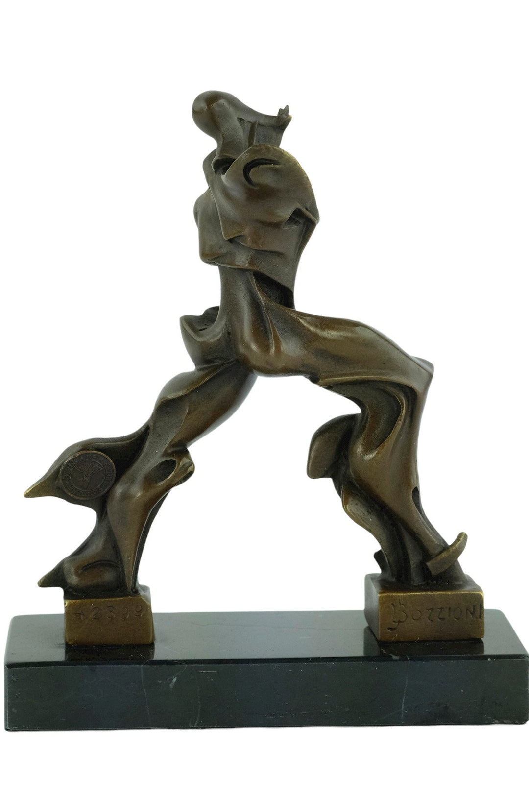 Cubist Bronze Sculpture of a Futuristic Walker Bronze Boccioni Statue Bronze Art Sculpture Futurism Italian Art Figurine Contemporary Art