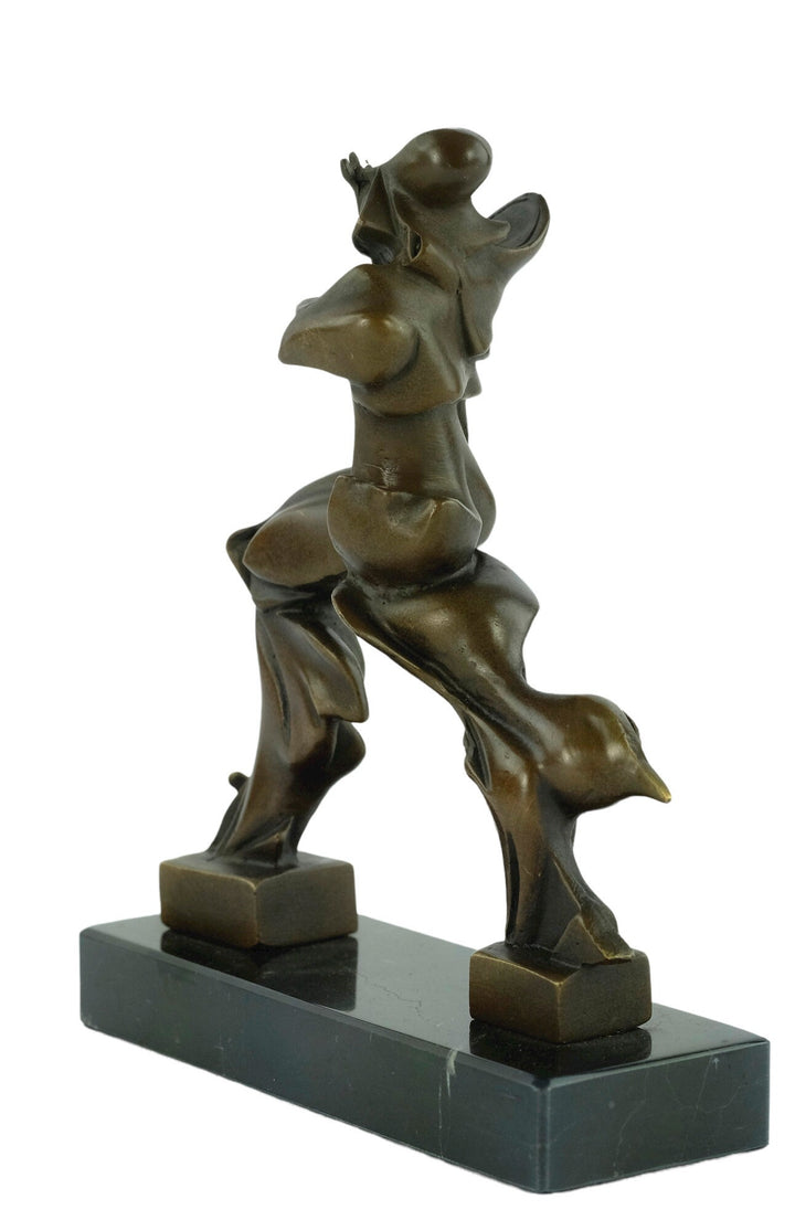 Cubist Bronze Sculpture of a Futuristic Walker Bronze Boccioni Statue Bronze Art Sculpture Futurism Italian Art Figurine Contemporary Art