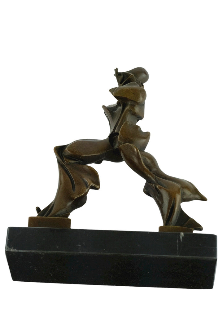 Cubist Bronze Sculpture of a Futuristic Walker Bronze Boccioni Statue Bronze Art Sculpture Futurism Italian Art Figurine Contemporary Art