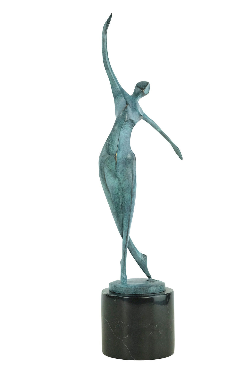 Modern Bronze Dancer Sculpture Dancing Female Statue Milo Bronze Sculpture Dancing Decoration Dancing Woman Art Statue Bronze Female Statue