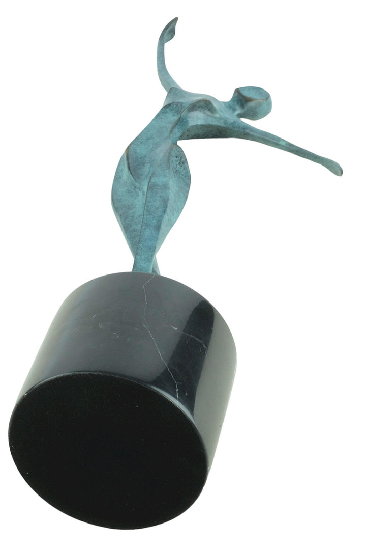 Modern Bronze Dancer Sculpture Dancing Female Statue Milo Bronze Sculpture Dancing Decoration Dancing Woman Art Statue Bronze Female Statue