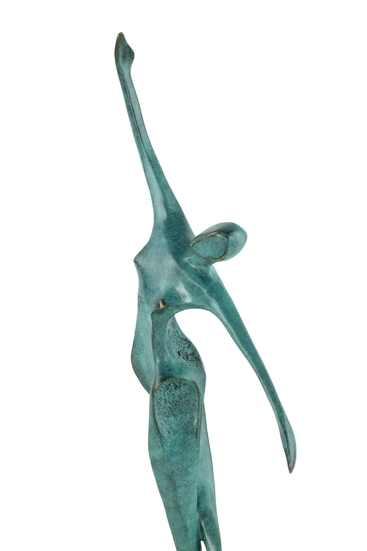 Modern Bronze Dancer Sculpture Dancing Female Statue Milo Bronze Sculpture Dancing Decoration Dancing Woman Art Statue Bronze Female Statue